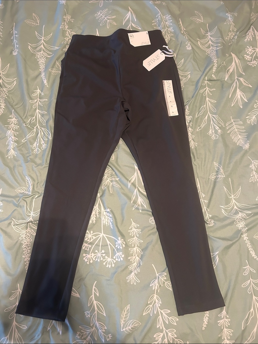 STYLUS Black Kids Leggings